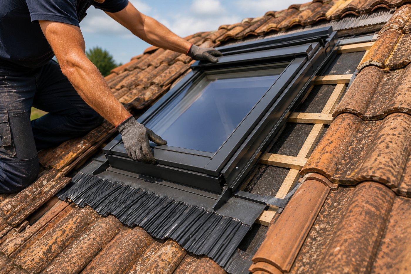 Installation et remplacement de Velux par Horizon Sud Couverture à Carcassonne